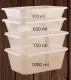 1000 ML Microwavable Plastic Container  (rectangular) on sale food container / lagayan ng foods / baunan |  good for online food business food storage with tub and lid. 