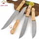 Profesional Kitchen Knife Stainless Steel Wooden Handle Chef's Knife Kitchen Knives Utility Knife Cooking Knives. 