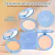 DW Long-Lasting Waterproof Oil Control Matte Flawless Face Pressed Powder 10g. 