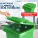 TC Nikko Trash Bin 100 Liters Capacity with Wheels. 