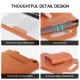 JANSIN 13-15.6 inch Laptop Sleeve Case Laptop Stand Adjustable,Waterproof PU Leather Sleeve Bag Computer Protective Carrying Case for MacBook,Xiaomi,Huawei,HP, Dell, Lenovo, Asus Notebook (14 15 inch) With phone holder. 