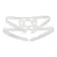 Silicone Headstrap Four Head Fixed Strap Anesthesia Mask Headband For Adults. 