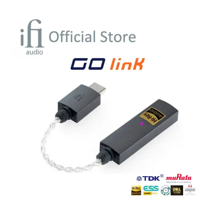 iFi GO link | Hi-res USB DAC + headphone amp | Lazada PH