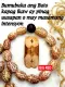 BUTO NG SINUKUAN + SAN BENITO MEDALYON + Jesus Christ Holy Cross + Lava Stone  Pangontra Inggit Pang Laban sa Ingit Palipad Hangin Barang Kulam Masamang Elemento Tagapag Bigay Babala Protection SANGGA BRACELET  FREE 1pc. pocket size Sinukuan PAMPASWERTE. 