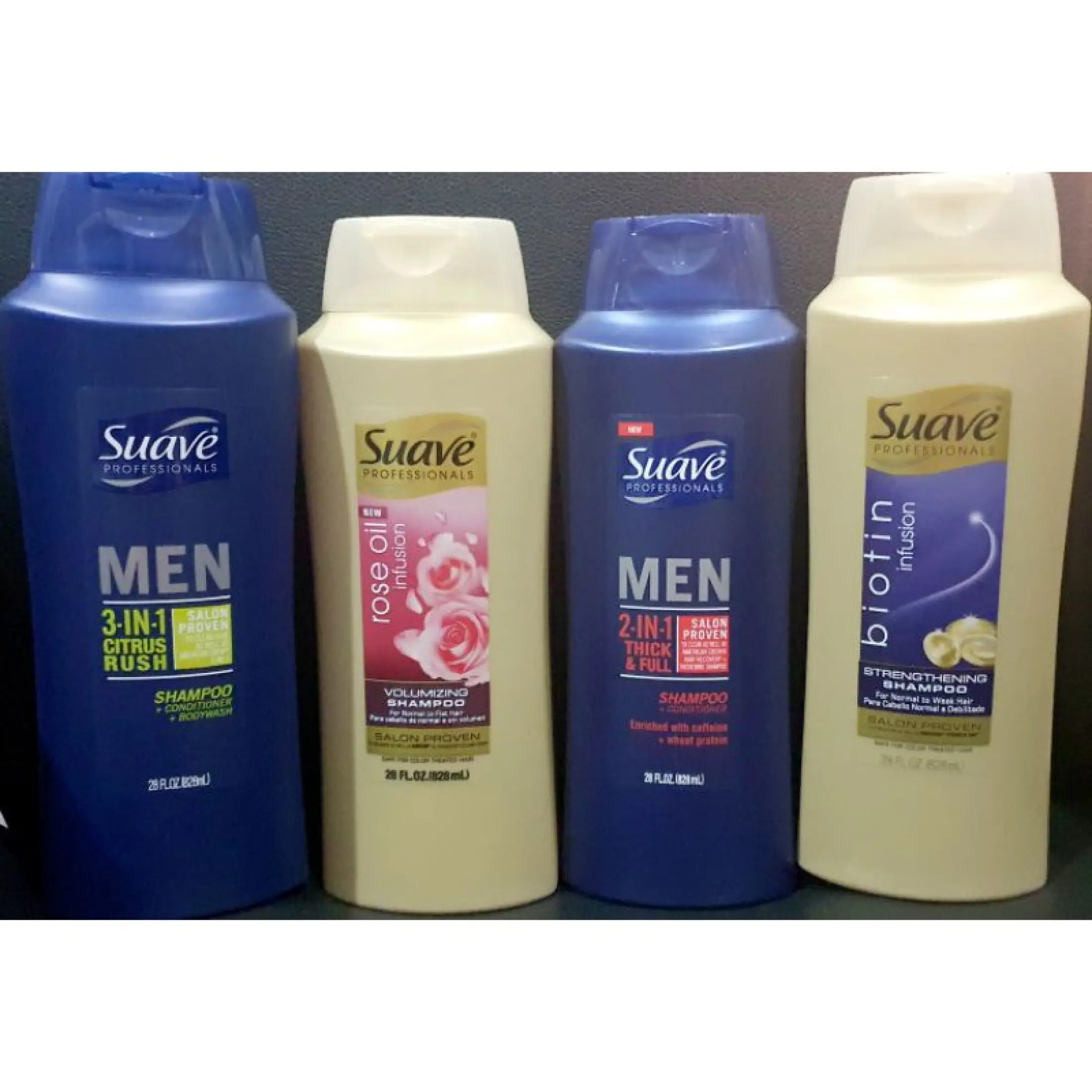 Suave Professionals Salon Proven Shampoo And Conditioner For Men And Women 8ml 532ml Lazada Ph