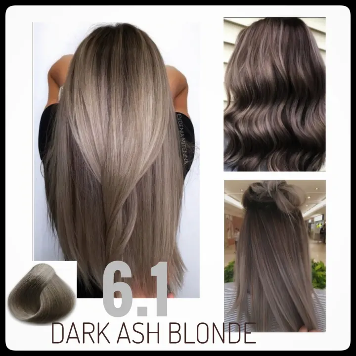 Bremod 6 1 Dark Ash Blonde Hair Color Set With Oxidizing Developing Cream Lazada Ph