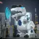 GEAR DINOSAUR TOY WITH LIGHT AND SOUND. 