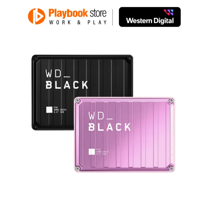 WD Black P10 2TB/4TB USB 3.2 Gen 1 Game Drive Portable External HDD Hard Drive