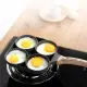 flying saucer sandwich maker ❤GLEE 4 Holes Non Stick Egg Frying Pan Perfect Pancake Maker Pan Non Stick Omelet Pan❁. 