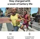 Fitbit Charge 6 Fitness Tracker with , GPS, Premium Membership, and Health Tools - Gold Case w/ Red Band, 1.04 Screen. 