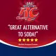 New Zero Sugar / Sugar Free RC Cola, Cherry Cola– Powder Drink Mix 6packet = 1 box. 