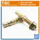 5PCS Wedge Anchor M6 / M8 / M10 / M12 / M16 Galvanized Plated also called Plated Expansion Bolt or Anchor Bolt Sleeve for Concrete TGC. 