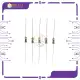 5pcs 5k ohms resistor 1/4 watt. 