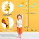 Height Chart for Kids Kids Measuring Chart for Wall Removable Adjustable Height Wall Chart with Average Height Line Cartoon Magnetic Growth Chart for Kids Sticker for Nursery Playroom. 