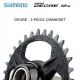 SHIMANO DEORE 1x12S M6100 Crankset MTB Bicycle 2-PIECE Crankset 170 175mm 32T With BB52 12V Shimano Crank. 