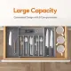 Cutlery Organizer Tray Spoon And Fork Organizer Rack Kitchen Cabinet Drawer Utensils Organizer Knife Fork Chopsticks Spoon Separation Tray Expandable Tableware Organizer. 