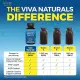 Viva Naturals EPA DHA Omega 3 Supplement, Triple-Strength Wild Caught Fish Oil Pills, Supports Heart and Brain Health, 2000 mg Omega 3 Fatty Acids per Serving, 180 Softgels. 