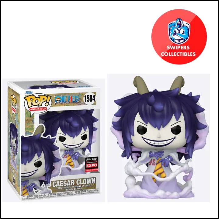 Funko Pop Ceasar Clown One Piece C2E2 Funko Expo 2024 Exclusive