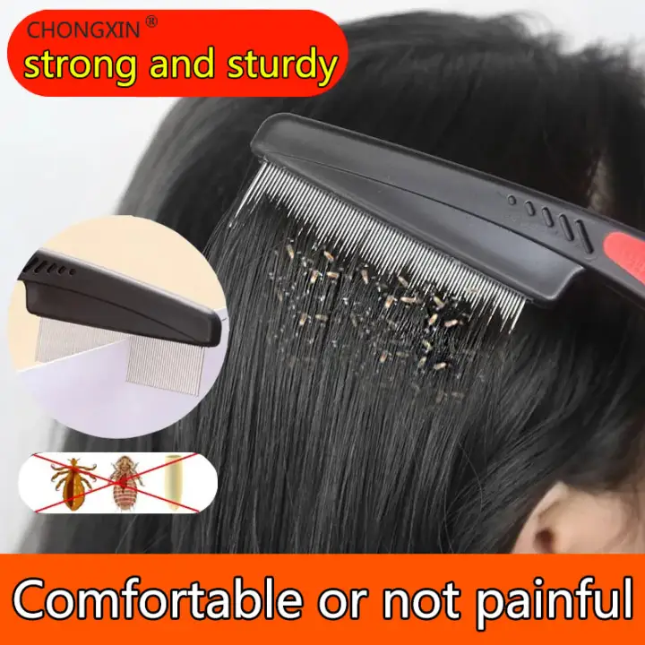 [Farewell to lice troubles]CHONGXIN Lice comb Easily remove lice Lice eggs Fleas etc Doesn't hurt the scalp Durable without deformation Lice remover comb head lice comb comb head lice comb lice lice and comb comb head remover comb lice dandruff