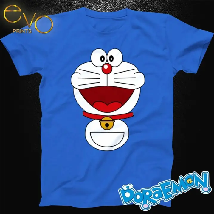 Doraemon Shirt Kids and Adult Size 