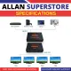 Allan Superstore HDMI Splitter 1x2 Repeater 1080P HD 4K UHD for Dual Monitor / Dual Screen / HDMI / Splitter. 
