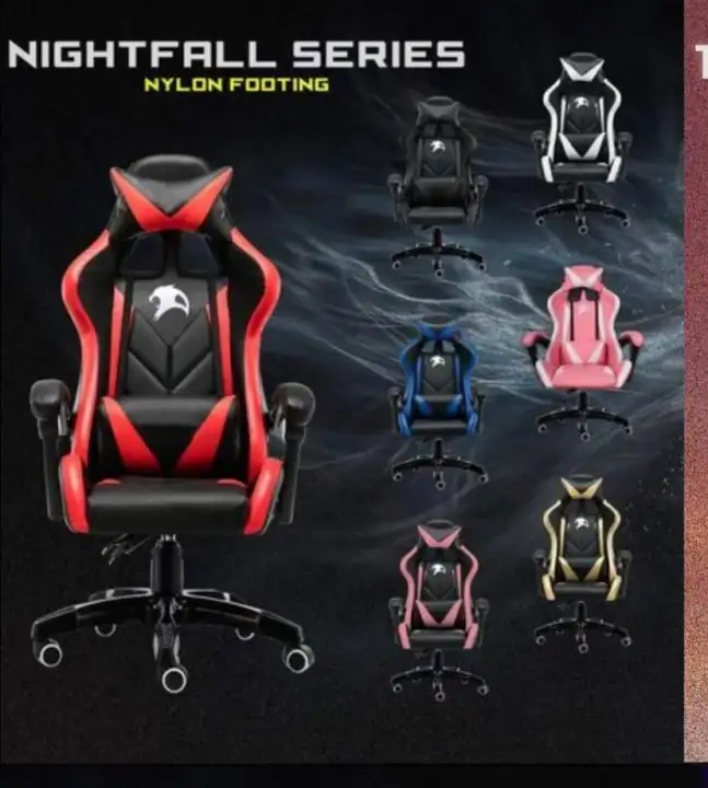 Panther Gaming Chair Nightfall Series Nylon Footing Lazada Ph