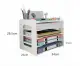 5 layer File Storage Rack Desk A4 Paper File Holder Long Bond Sundries Table Storage Box PVC Wood Desktop Book Magazine Desk Shelf Home Office Stationery Organizer Table Rack【24h Delivery】. 