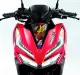 Honda Click 125i Front Panel Decals. 