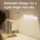 Baseus Night Light Magnetic Hanging LED Table Lamp Continuous Dimmable Desk Lamp Rechargeable Table Lamp for Bedroom Kitchen Cabinet Study Reading Closet Wardrobe. 