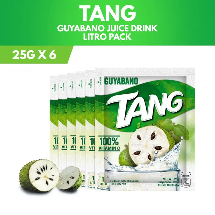 Tang Powdered Juice Guyabano Litro 25g Pack Of 6 Lazada Ph