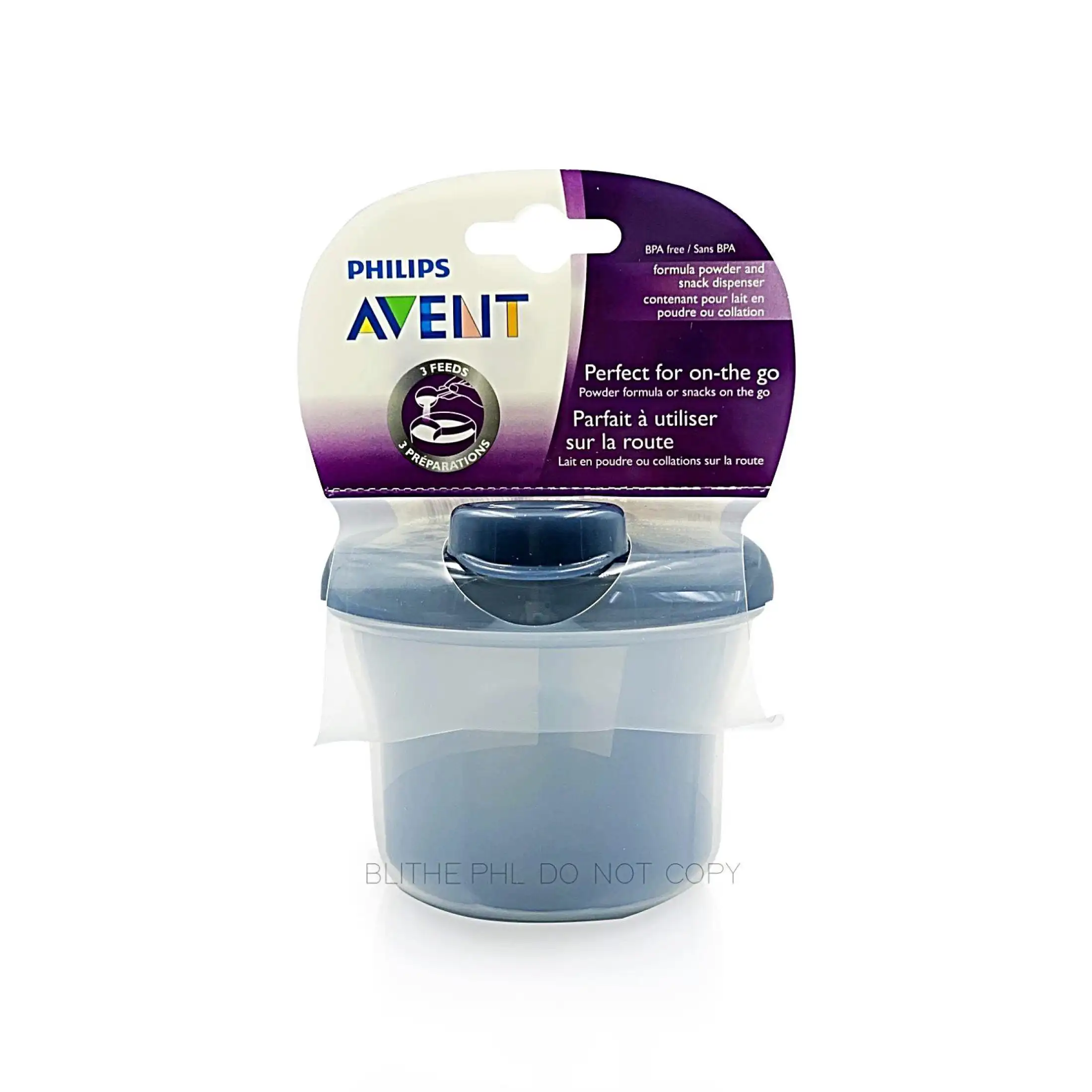 Philips Avent Formula Powder Dispenser Snack Cup Grey Cups Food Baby Milk Lazada Ph