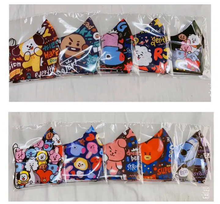 Bt21 Face Mask Washable Lazada Ph