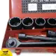 3/4" Drive 12 points 21pcs Socket Wrench Set 19 - 50mm Sks Tools USA. 
