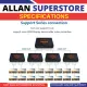 Allan Superstore HDMI Splitter 1x2 Repeater 1080P HD 4K UHD for Dual Monitor / Dual Screen / HDMI / Splitter. 