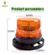 LED Strobe Light Emergency Warning Flash Beacon Light with Magnetic Base for Truck Vehicle 12-24V. 