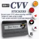 SKIN IT : Custom CVV Security Stickers. 