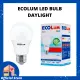 ECOLUM LED BULB 15WATTS. 