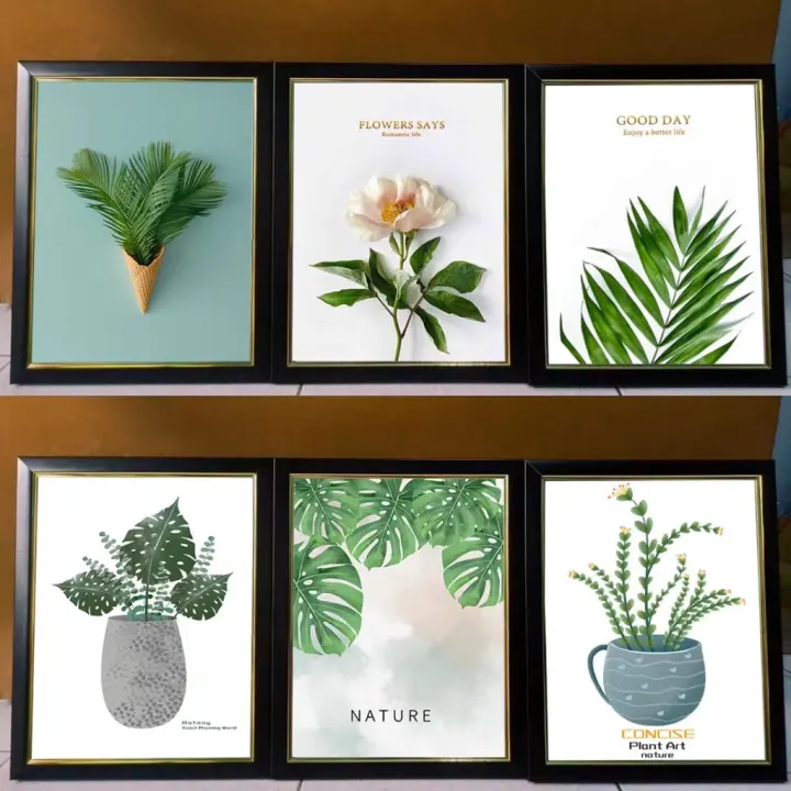 A3/A4 size photo frame Decorative paintings decorative wall decoration（COD）