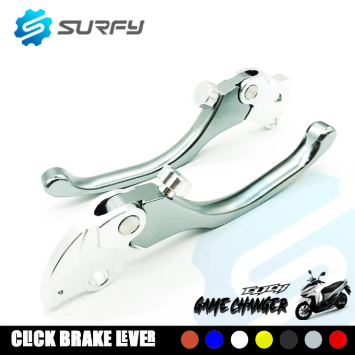 Honda Click / Honda Beat fi Combi Brake Lever S2 Full CNC Surfy Motorcycle  Made In Thailand