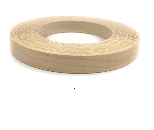 Easy Application. Flexible Wood Tape Sanded to Perfection Iron on with Hot Melt Adhesive Walnut 13/16 X 250 Wood Veneer Edge Banding Preglued