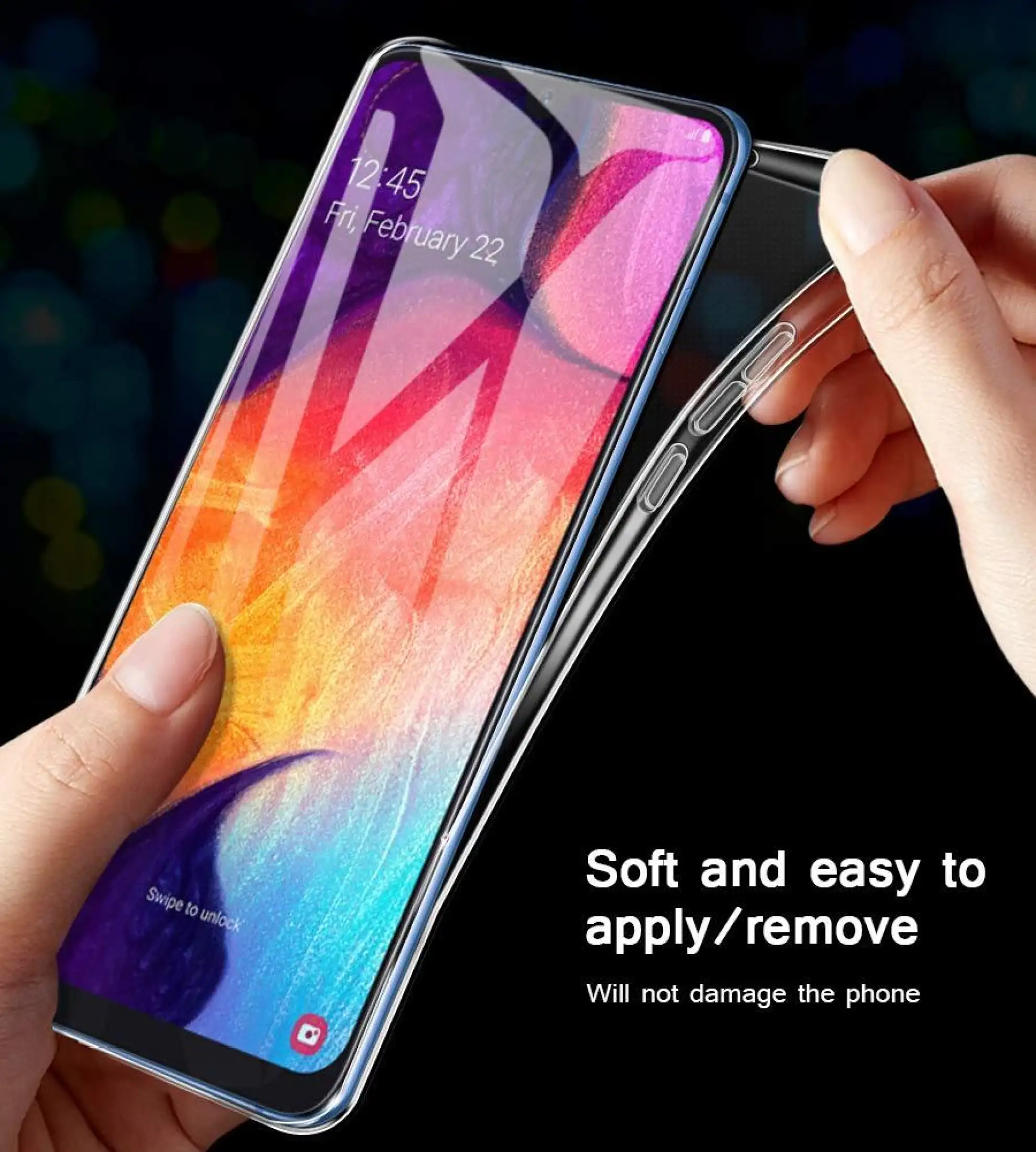 For Samsung Galaxy A50 A50s A30s Crystal Clear Shock Absorption Cover Soft Tpu Gel Anti Scratch Transparent Back Case Lazada Ph