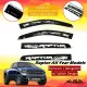 Ford Ranger Raptor All Year Models 2010-2020 Raingutter Rain Visor Sun Visor ORIGINAL + HIGH QUALITY. 