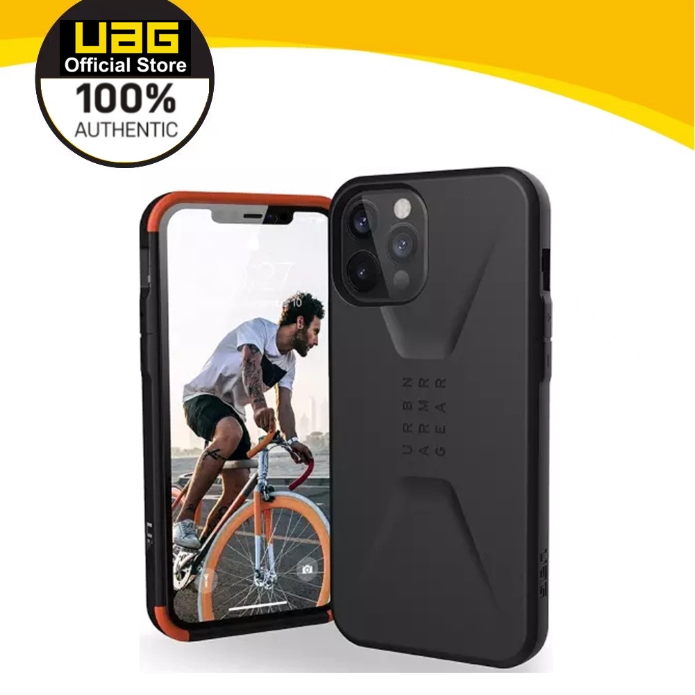 Uag apple iphone 13 pro max / iphone 13 pro / iphone 12 pro max/iphone 11 pro max civilian series case