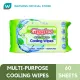 GIGGLES Multi-purpose Cooling Wipes 60 Sheets. 