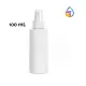 100ml - HDPE White Spray Bottle. 
