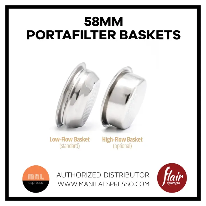 58mm Portafilter baskets (Straight walled / Chamfered) VST IMS