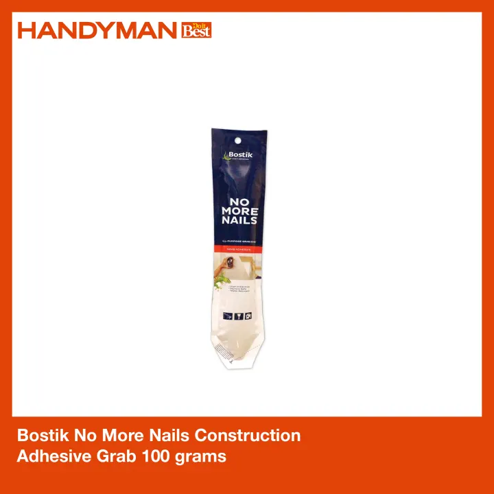 Bostik No More Nails Construction Adhesive Grab 100 Grams Lazada Ph
