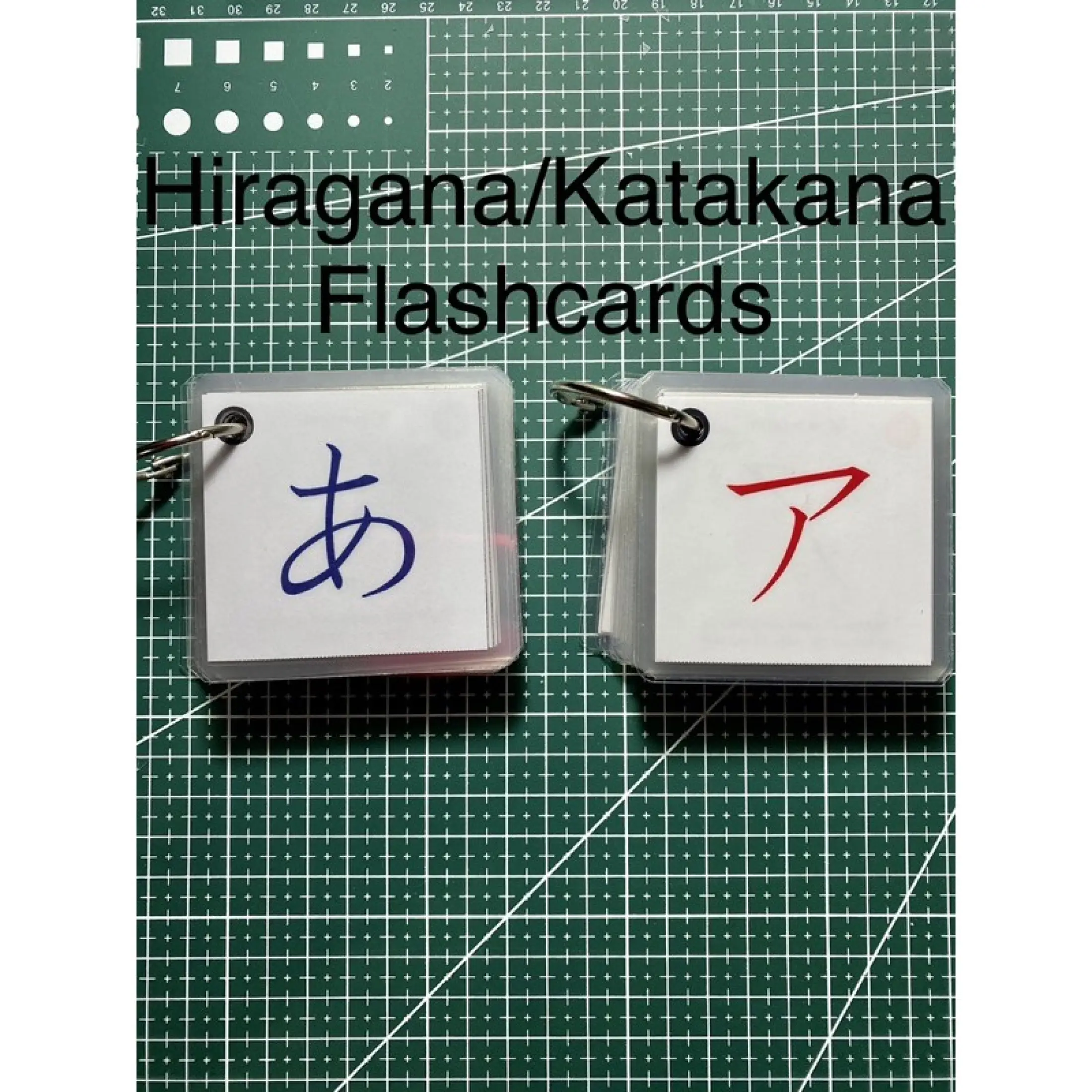 Hiragana Katakana Flashcards Laminated Lazada Ph