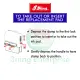 S-831-7 Shiny Replacement Ink Pad for Shiny 831 / S831 / S-831 Self inking Stamp. 