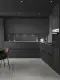 Matte Black 2pcs 150cm each Aluminum continuous handle / C Type Handle for Cabinet Doors -  (10 feet long). 